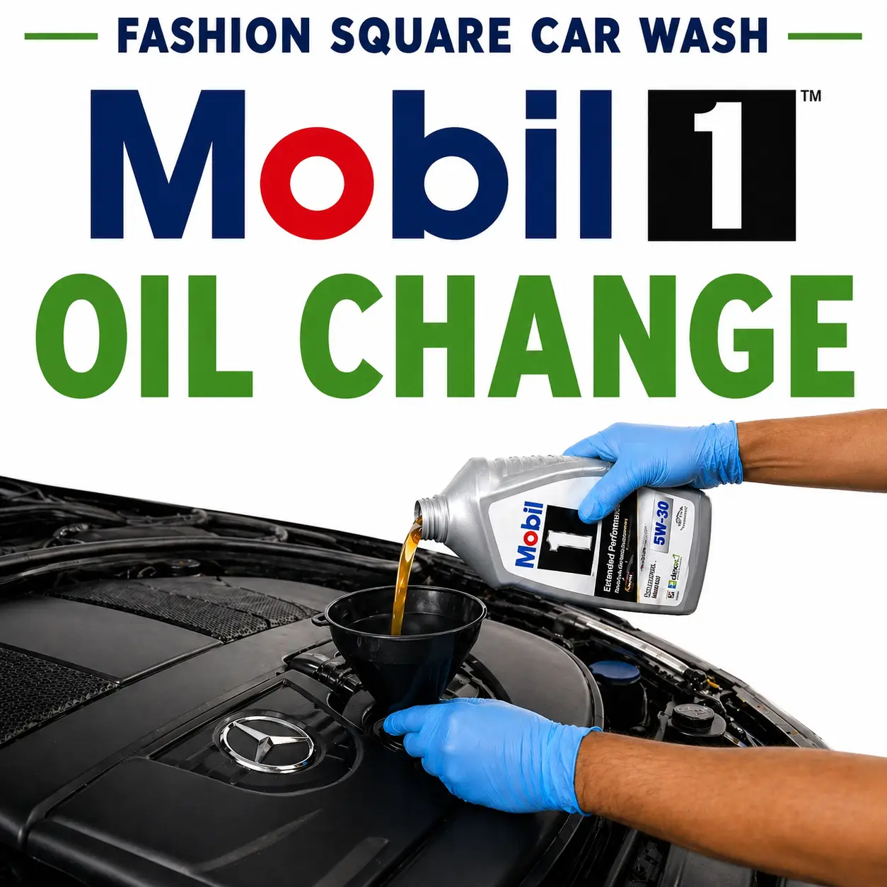 Mobil 1 Euro Oil Change